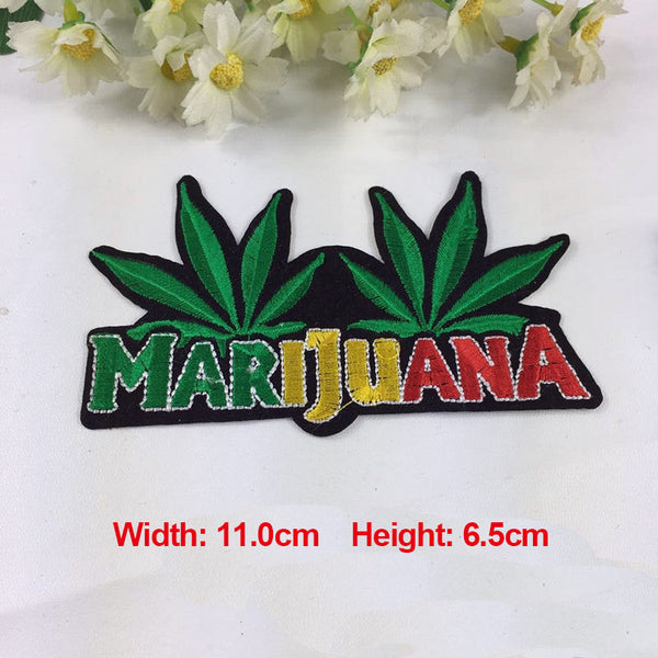 Marijuana w/Leaf Patchy