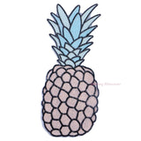 Pineapple / Ananas Sequined Patches Big Badge Brand Name sticker Cartoon Motif Applique Women Children Clothes Clothing