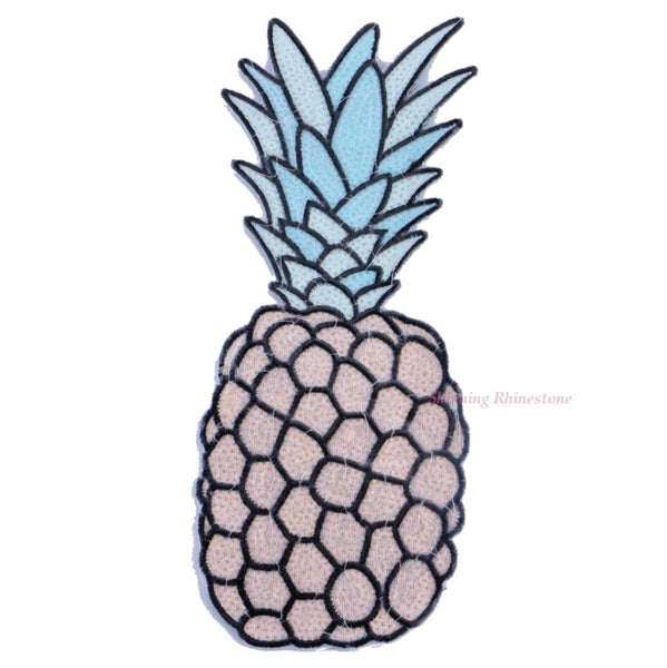 Pineapple / Ananas Sequined Patches Big Badge Brand Name sticker Cartoon Motif Applique Women Children Clothes Clothing