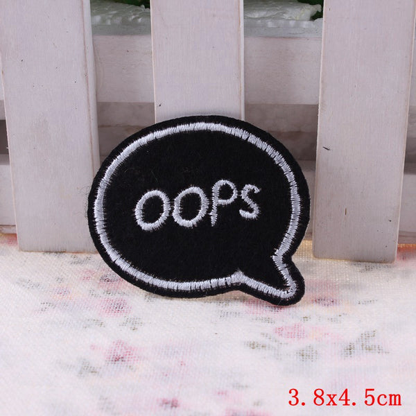 1PCS Anime Space Unicorn Cat Patch Iron Sew On Cartoon Patches Rainbow Cute Cheap Embroidered Patches For Clothes Stickers Badge