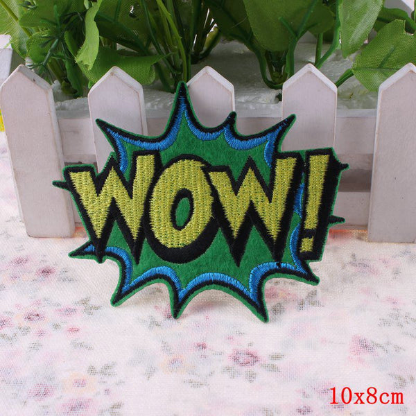 1PCS Anime Space Unicorn Cat Patch Iron Sew On Cartoon Patches Rainbow Cute Cheap Embroidered Patches For Clothes Stickers Badge