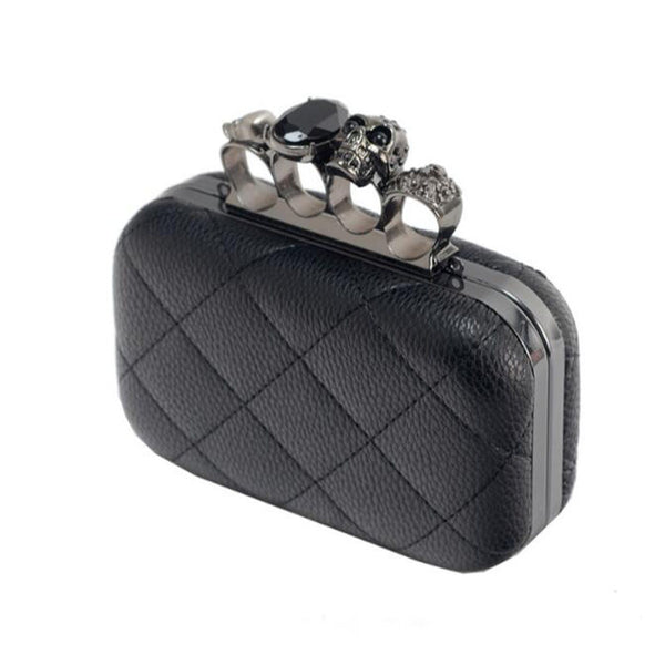 Skull-en Knuckles Clutch