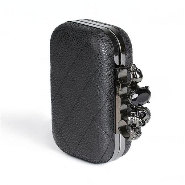 Skull-en Knuckles Clutch