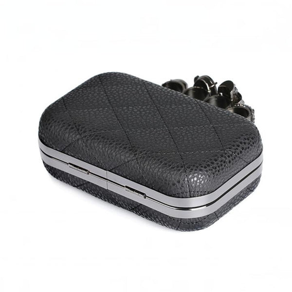 Skull-en Knuckles Clutch