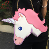 Unicorn Head Purse