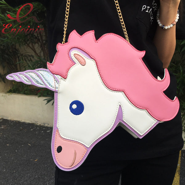 Unicorn Head Purse
