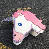 Unicorn Head Purse