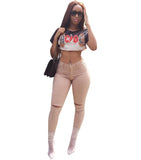 AC/DC Crop Top T