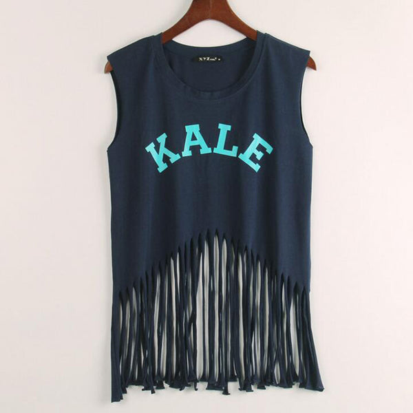 KALE T w/ Tassels