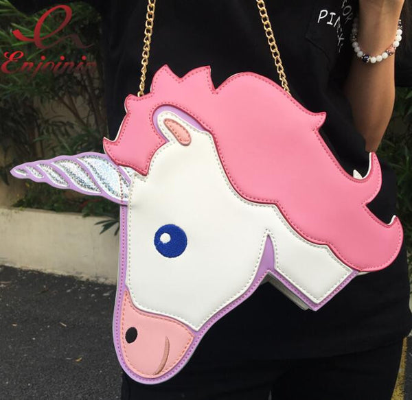 Unicorn Head Purse