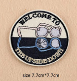 2017 new Embroidery Iron ON Patches Super Delicate Embroidered Beauty Round Punk Style Design Pop US and sew on are available