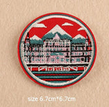 2017 new Embroidery Iron ON Patches Super Delicate Embroidered Beauty Round Punk Style Design Pop US and sew on are available