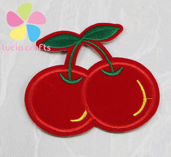 3.6-8.6cm Rainbow/Cherry/Butterfly Iron-on or Sew-on Patch Children's Clothing Accessories 7pcs/lot 082007080(3.6-8.6H7)