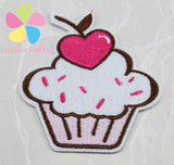 3.6-8.6cm Rainbow/Cherry/Butterfly Iron-on or Sew-on Patch Children's Clothing Accessories 7pcs/lot 082007080(3.6-8.6H7)