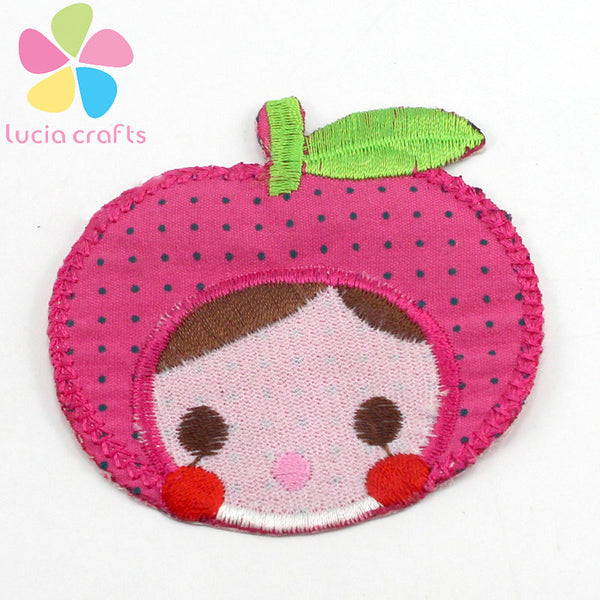 3.6-8.6cm Rainbow/Cherry/Butterfly Iron-on or Sew-on Patch Children's Clothing Accessories 7pcs/lot 082007080(3.6-8.6H7)