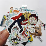 35 Pcs -  Rick and Morty Stickers