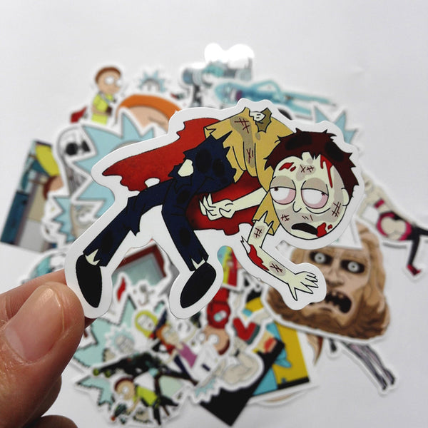 35 Pcs -  Rick and Morty Stickers