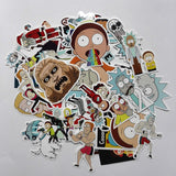 35 Pcs -  Rick and Morty Stickers
