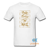 Pink Floyd Gold/Black Print T