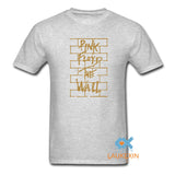 Pink Floyd Gold/Black Print T