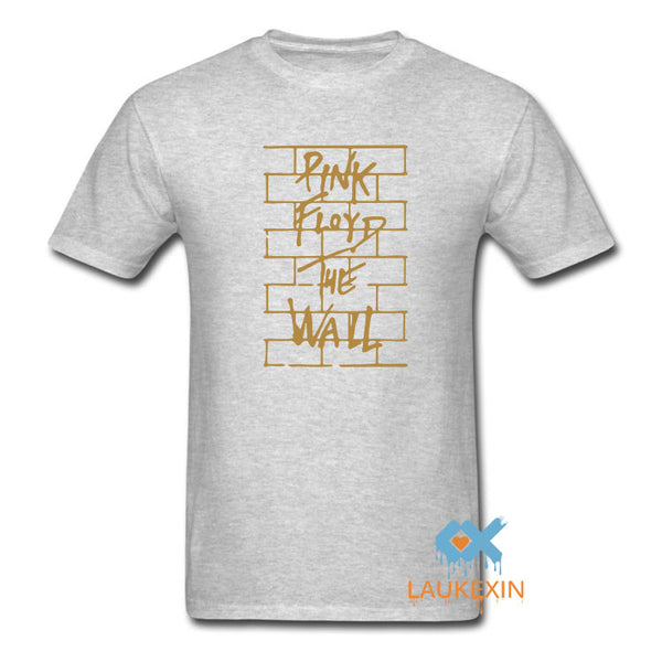 Pink Floyd Gold/Black Print T