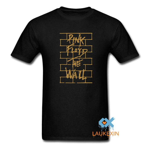 Pink Floyd Gold/Black Print T