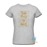 Pink Floyd Gold/Black Print T