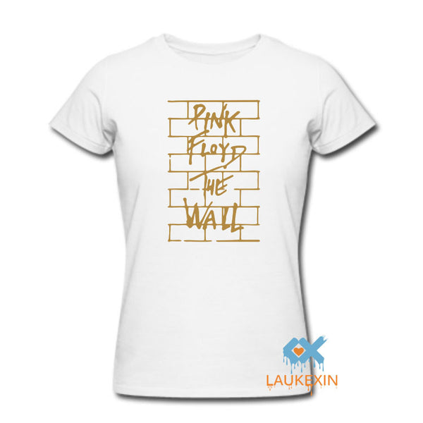 Pink Floyd Gold/Black Print T