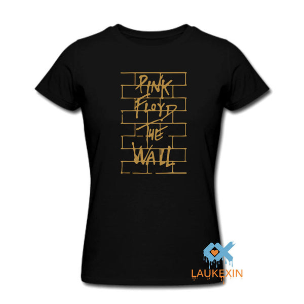 Pink Floyd Gold/Black Print T