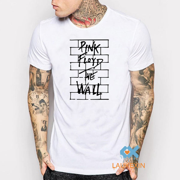 Pink Floyd Gold/Black Print T