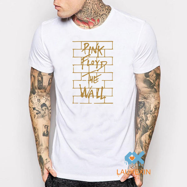 Pink Floyd Gold/Black Print T