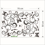 Butterfly Sticker Wall Mural