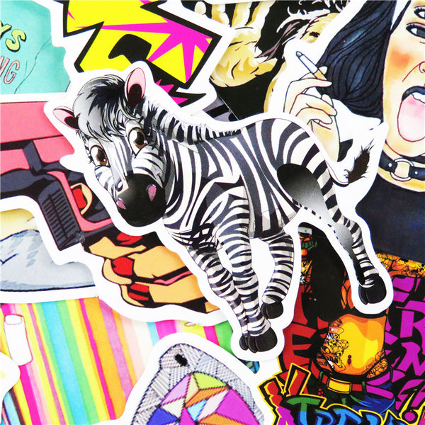 50 Pcs Mixed Stickers Batch # 3