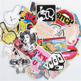 50 Pcs Mixed Stickers Batch # 4