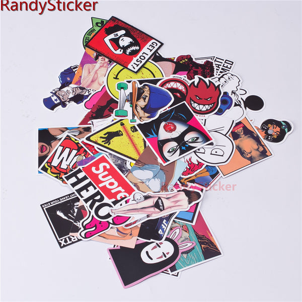 50 Pcs Mixed Stickers Batch # 2