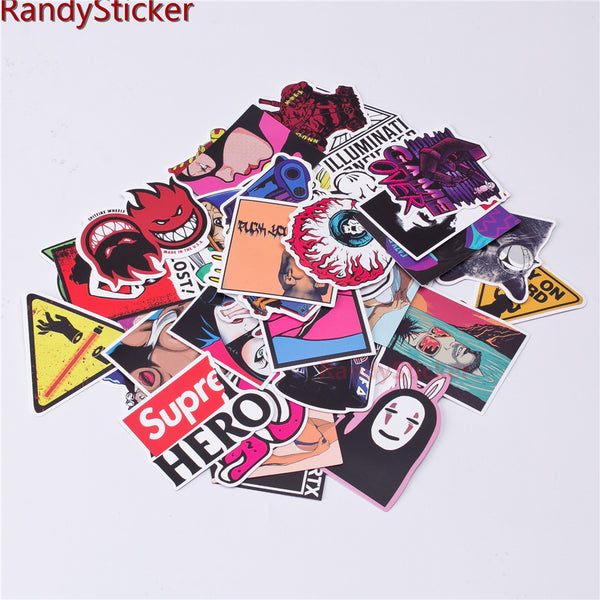 50 Pcs Mixed Stickers Batch # 2