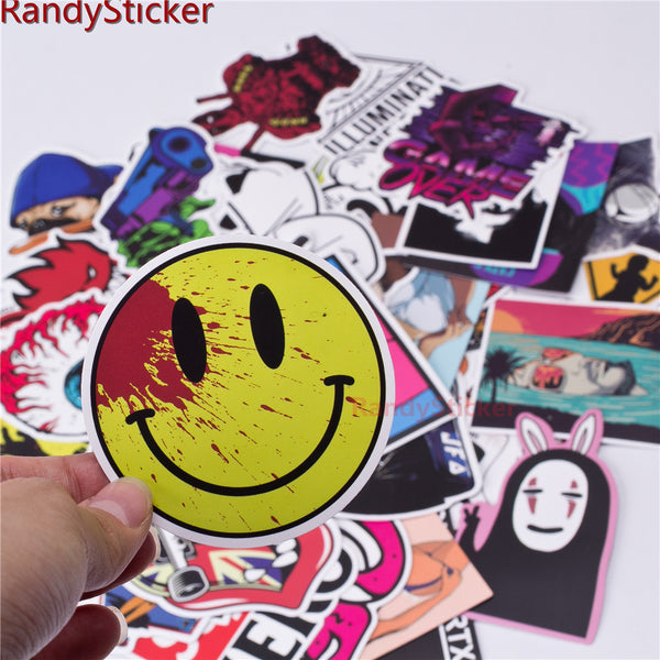 50 Pcs Mixed Stickers Batch # 2