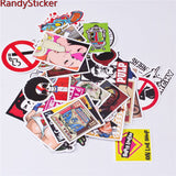 50 Pcs Mixed Stickers Batch # 1