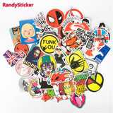 50 Pcs Mixed Stickers Batch # 1