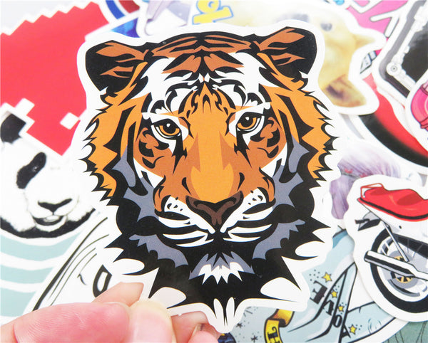 50 Pcs Mixed Stickers Batch # 5