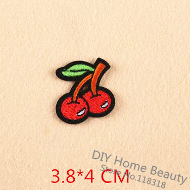 8 Pcs/Lot Plant Cactus Embroidered Iron on Patches for Clothing DIY Apparel Accessories Lollipop Sticker Appliques Badge @I