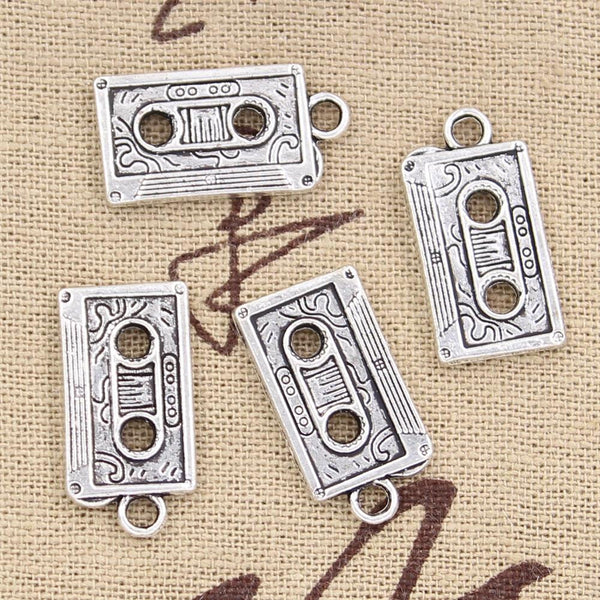 80's Cassette Charms  - 5pcs