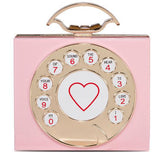 Rotary Dial Phone Perfume Shaped Clutch Realness