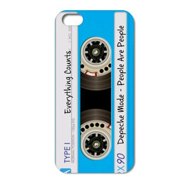 Cassette Style - Depeche Mode  Cell Phone Cover Case for iPhone 4 4S 5 5S 5C 6 6S Plus Samsung galaxy S3 S4 S5 Etc