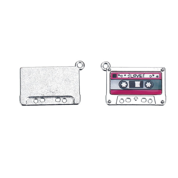 Charm Pendants - Cassette