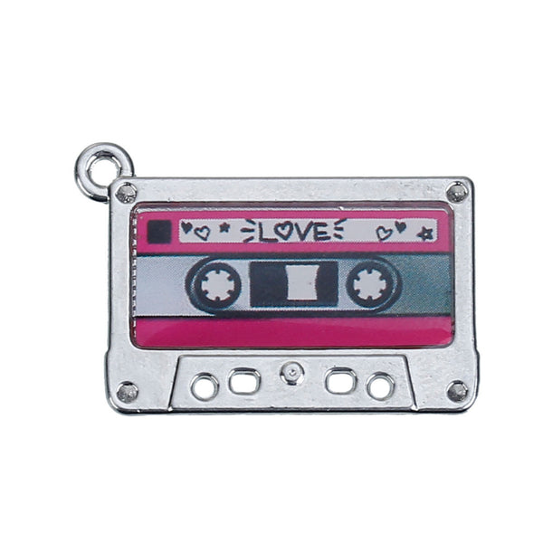 Charm Pendants - Cassette