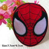 Free Shipping 10pcs Mixed Super Hero Spider Man Embroidered Iron On Patches Marvel Comics Jacket Patch Appliques DIY Accessory