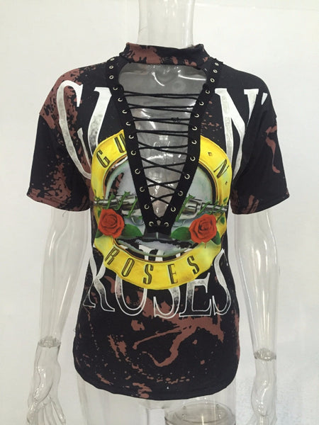 Guns N Roses Cleavage T