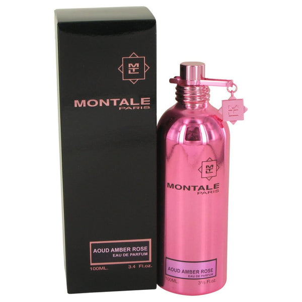Montale Aoud Amber Rose By Montale Eau De Parfum Spray 3.3 Oz