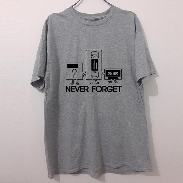 Never Forget Floppy, VHS & Cassette T